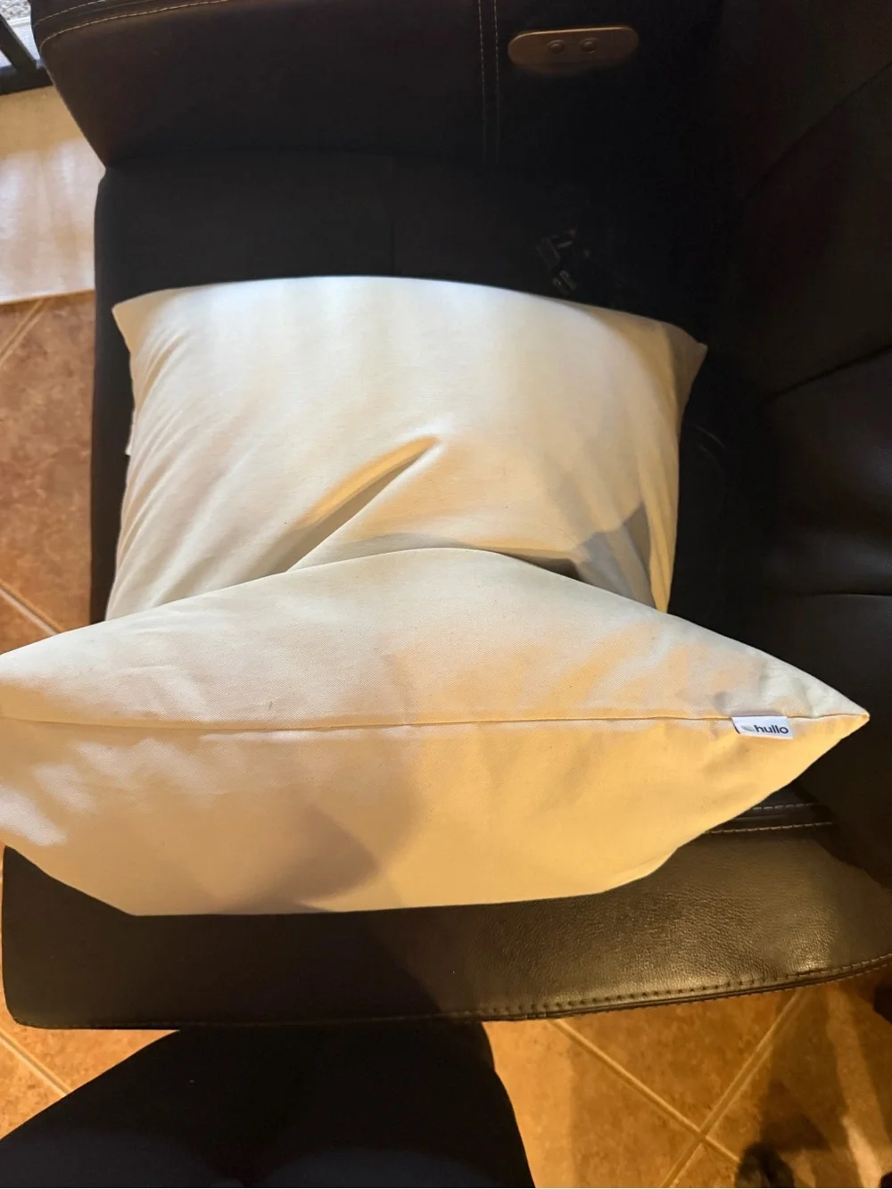 Hullo Buckwheat filled pillow 20”x26” standard size pillow